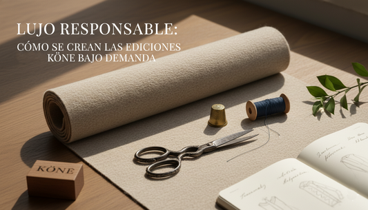 LUJO RESPONSABLE: CÓMO SE CREAN LAS EDICIONES KÖNE BAJO DEMANDA