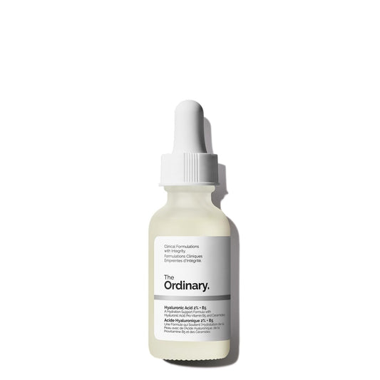 The Ordinary Hyaluronic Acid 2% + B5 (with Ceramides), Hyaluronic Acid + B5 (with Ceramides), Multidimensional Moisturizing Serum for Softer, Smoother Skin 30ml