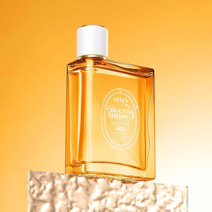 Sttes Perfume 602# (Irresistible Sunshine) - Eau de Parfum 100 ml (3.4 fl oz) Vanilla Gourmet Tune (Caramel Vanilla Flavor)