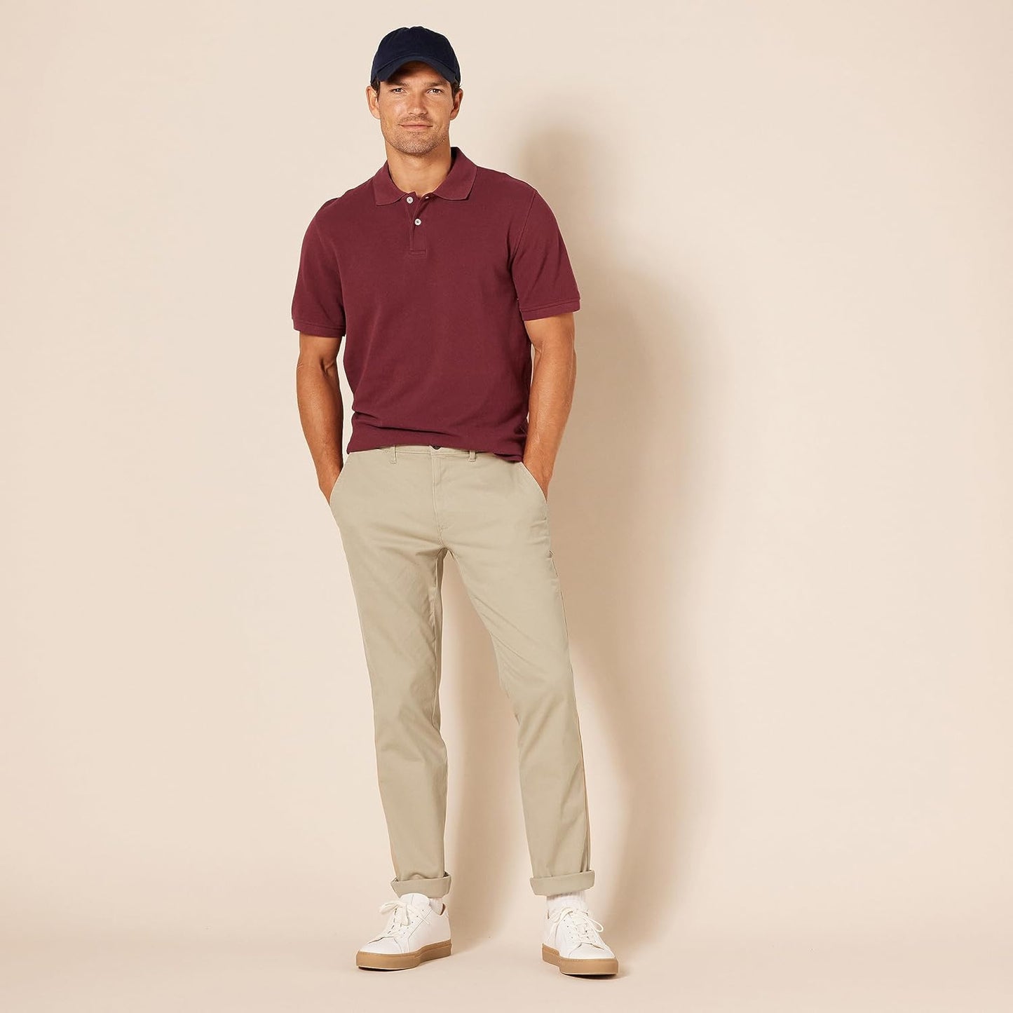 Amazon Essentials Men's Casual Stretch Skinny Chino Pants