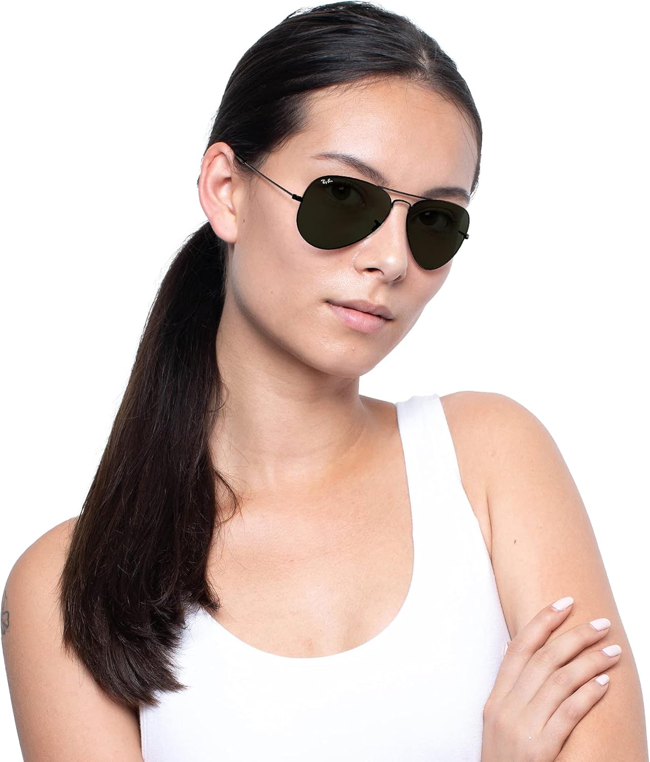 Ray-Ban Aviator Sunglasses Men (Pack of 1)