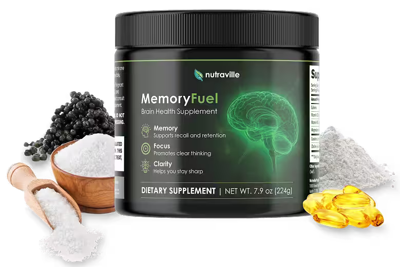 MemoryFuel: Nootrópico de Alto Rendimiento con Creatina | Enfoque & Energía Cognitiva