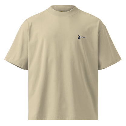 Camiseta KÖNE oversize de algodón orgánico, diseño atemporal
